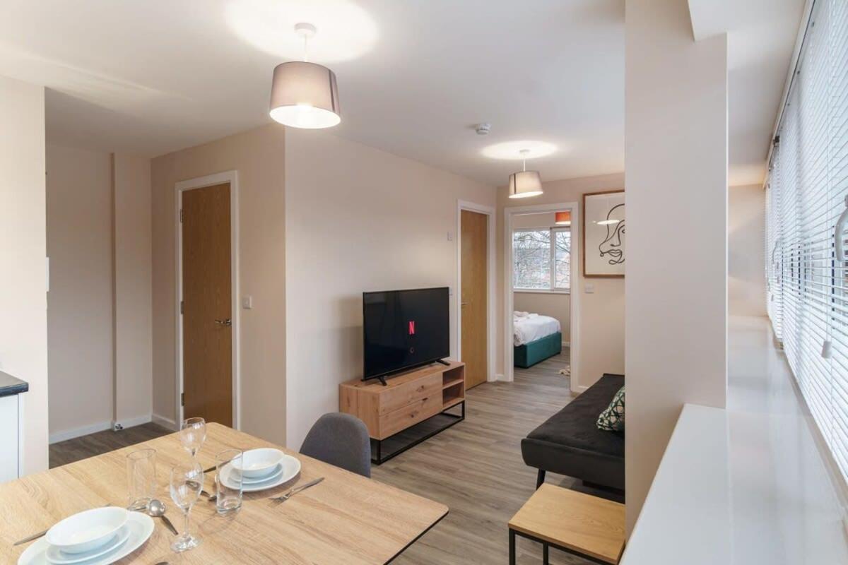 Fantastic 1 Bed Flat Manchester - Sleeps 3 Ngoại thất bức ảnh