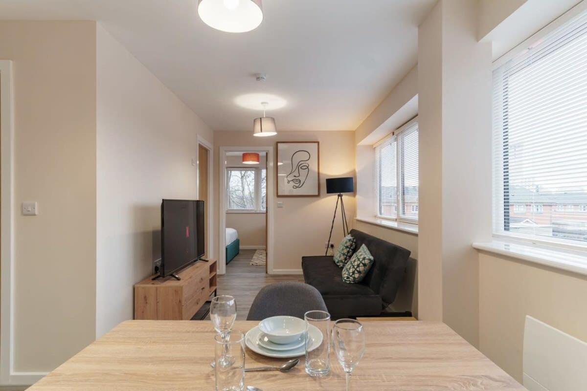 Fantastic 1 Bed Flat Manchester - Sleeps 3 Ngoại thất bức ảnh