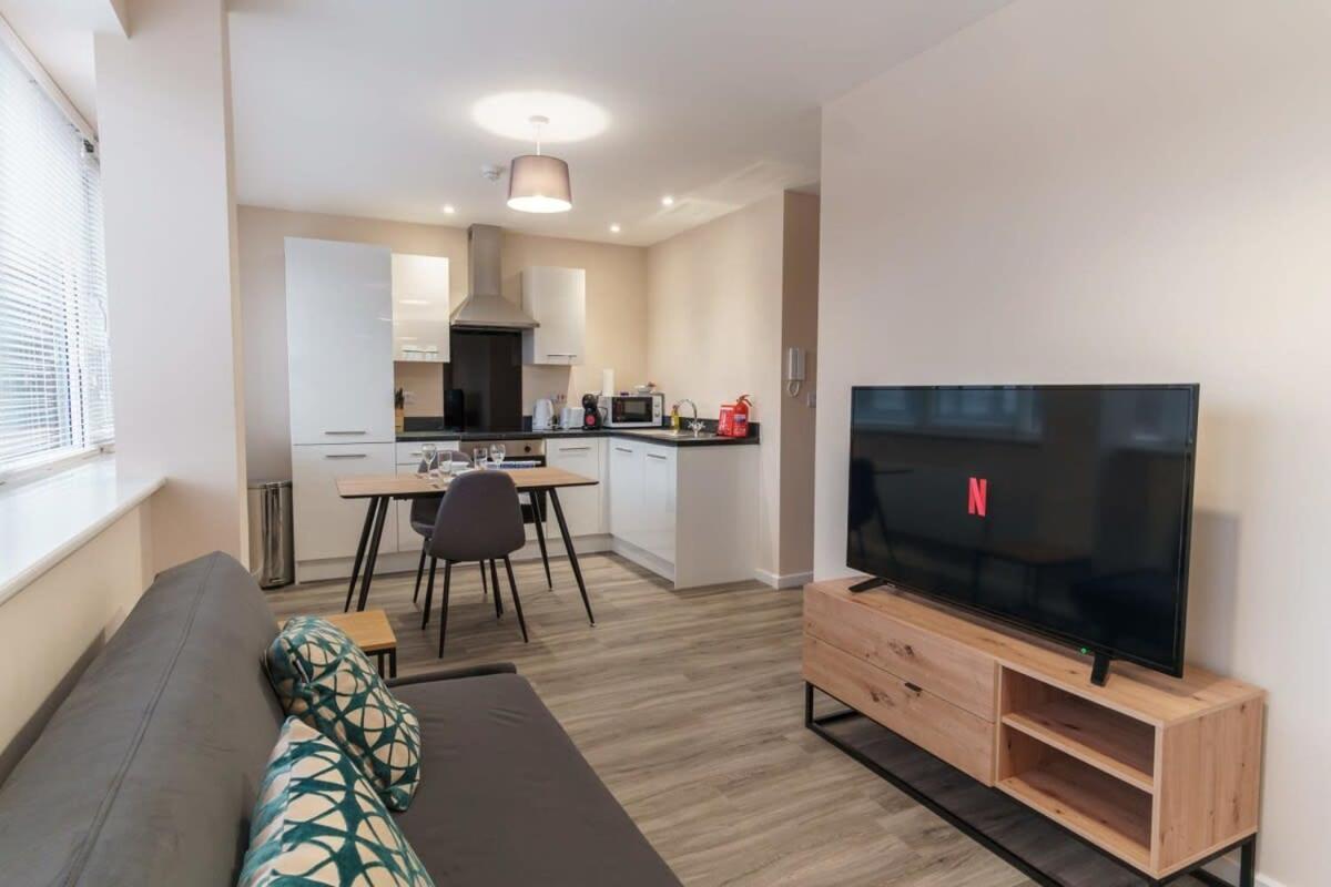 Fantastic 1 Bed Flat Manchester - Sleeps 3 Ngoại thất bức ảnh